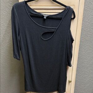 Black Off-the-Shoulder Sweater